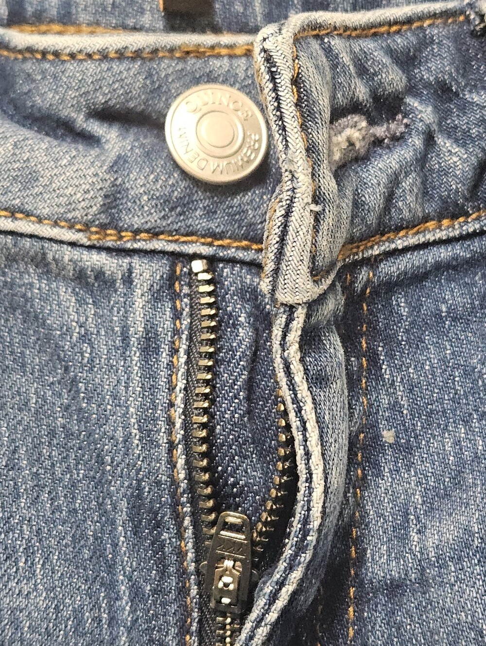 QUINCE BELLA STRETCH BARREL JEANS ATLANTIC BLUE 26 - Picture 5 of 7